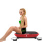 Plataforma Vibratoria Oscilante Fitness Trébol Advance 3000 Función 3d - Negro/Rojo Plataforma Vibratoria Oscilante Fitness Trébol Advance 3000 Función 3d - Negro/Rojo