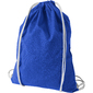 Mochila De Algodón De Cordones Modelo Oregon Bullet - Azul 