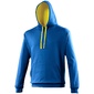 Sudadera Con Capucha Modelo Varsity Awdis