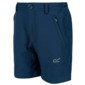 Regatta Jr Highton Shorts - Azul Denim - Pantalón Corto Trekking Niño. 