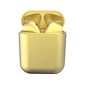 Auriculares Bluetooth Inalámbricos Tws 5.0 Universal Ios E Android + Capa Klack Amarelo Metalizado - Amarelo Auriculares Bluetooth Inalámbricos Tws 5.0 Universal Ios E Android + Capa Klack Amarelo Metalizado - Amarelo