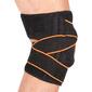 Rodillera De Neopreno Con Disco De Gel Y Correas De Compresion Indigo - Negro/Naranja Rodillera De Neopreno Con Disco De Gel Y Correas De Compresion Indigo - Negro/Naranja