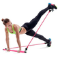Barra De Pilates Para Ejercicio Sportek - Rosa Barra De Pilates Para Ejercicio Sportek - Rosa