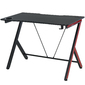 Secretária Gaming Homcom 836-206 - Preto Secretária Gaming Homcom 836-206 - Preto