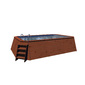 Piscina Madera Panelada K2o 490x293x126 Cm Depuradora De Arena De 3.028 L/h Con Escalera - Marron - Con Escalera Piscina Madera Panelada K2o 490x293x126 Cm Depuradora De Arena De 3.028 L/h Con Escalera - Marron - Con Escalera