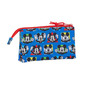 Safta Portatodo Triple De Mickey Mouse Me Time, 220x30x120mm, Azul/rojo, Talla única - Multicolor Safta Portatodo Triple De Mickey Mouse Me Time, 220x30x120mm, Azul/rojo, Talla única - Multicolor
