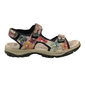 Sandalias Deportivas De Cuero Zerimar Para Trekking Y Senderismo Verano - Multicolor 