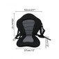 Kol Outdoor Asiento Kayak Deluxe - Negro/Gris Kol Outdoor Asiento Kayak Deluxe - Negro/Gris