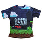 Camiseta Elite Fit Para Running Y Trail Running Kamuabu Gameover - Azul Marino - Camiseta Running Divertida Camiseta Elite Fit Para Running Y Trail Running Kamuabu Gameover - Azul Marino - Camiseta Running Divertida