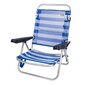 Silla Plegable Multiposición Aluminio Aktive Beach 108x60x78 Cm - Azul Silla Plegable Multiposición Aluminio Aktive Beach 108x60x78 Cm - Azul