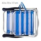Silla Plegable Multiposición Aluminio Aktive Beach 108x60x78 Cm - Azul Silla Plegable Multiposición Aluminio Aktive Beach 108x60x78 Cm - Azul
