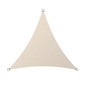 Toldo Vela Para Camping Anti-uv Impermeable 3,6x3,6x3,6m Crudo - Beige Toldo Vela Para Camping Anti-uv Impermeable 3,6x3,6x3,6m Crudo - Beige