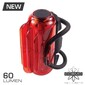Luz Trasera Serfas Utm-60 Cosmo De 60 Lúmenes - Rojo - Serfas Luz Trasera Serfas Utm-60 Cosmo De 60 Lúmenes - Rojo - Serfas