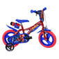 Bicicleta Criança Spider-man 12 Polegadas 3-5 Anos - Vermelho 