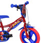 Bicicleta Criança Spider-man 12 Polegadas 3-5 Anos - Vermelho 