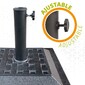 Soporte Poliresina Para Parasol Cuadrado 38-48 Aktive Garden Soporte Poliresina Para Parasol Cuadrado 38-48 Aktive Garden