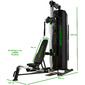 Multiestación Hg80 Homegym Tunturi. - Gris Multiestación Hg80 Homegym Tunturi. - Gris