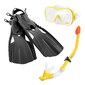 Kit De Natação Intex Wave Rider Sports - Amarelo Kit De Natação Intex Wave Rider Sports - Amarelo