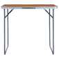 Vidaxl Mesa De Campismo Dobrável Com Estrutura Metal 80x60 Cm Vidaxl Mesa De Campismo Dobrável Com Estrutura Metal 80x60 Cm