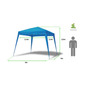 Carpa Wasabi Compact 3x3m De Aluminio Plegable Azul - Azul Carpa Wasabi Compact 3x3m De Aluminio Plegable Azul - Azul