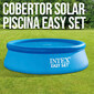 Cobertor Solar Intex Piscinas 244 Cm - Azul 