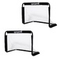 Sportx Porterías De Fútbol 2 Unidades 78x56x45 Cm - Negro - Portería De Fútbol Sportx Porterías De Fútbol 2 Unidades 78x56x45 Cm - Negro - Portería De Fútbol