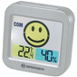 Termómetro E Higrómetro Sencillo Con Indicador De Ambiente Para Prevenir Humedades Smile Bresser - Gris 