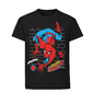 Camiseta Wall Crawler Spiderman Marvel - Negro Camiseta Wall Crawler Spiderman Marvel - Negro