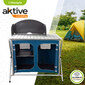 Cozinha Dobrável Aktive Cozinha Camping Com Para-vento Cozinha Dobrável Aktive Cozinha Camping Com Para-vento