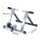 Homcom Rodillo Entrenamiento Gris Acero 54'5 X 47'2 X 39'1 Cm Homcom Rodillo Entrenamiento Gris Acero 54'5 X 47'2 X 39'1 Cm