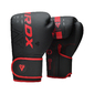 Guantes De Boxeo Rdx F6 - Rojo - Muay Thai Sparring Kickboxing MMA 
