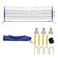 Vidaxl Red De Bádminton Con Volantes 500x155 Cm Vidaxl Red De Bádminton Con Volantes 500x155 Cm