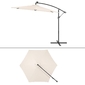 Sombrilla Parasol Con Luz Led, Protección Solar Y Cubierta Ecd-germany Sombrilla Parasol Con Luz Led, Protección Solar Y Cubierta Ecd-germany