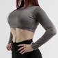 Top Jessi Forza - Gris - Top Fitness Mujer 