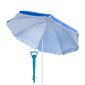 Pack Sombrilla De Playa De 180 Cm De Acero Y Soporte - Azul - Sombrilla Playa Soporte Azul Pack Sombrilla De Playa De 180 Cm De Acero Y Soporte - Azul - Sombrilla Playa Soporte Azul
