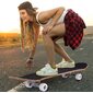 Monopatín Skateboards 79 X 20 Cm Con 4 Pu Ruedas Costway - Azul Oscuro/Negro Monopatín Skateboards 79 X 20 Cm Con 4 Pu Ruedas Costway - Azul Oscuro/Negro
