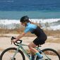 Maillot Numbi Sport Degraded - Azul turquesa/Negro - Maillot Ciclismo Mujer 