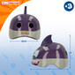 Capacete 3d K3yriders Shark Scooter - Multicor 
