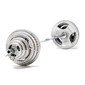 Set Olímpico De Barra Y Discos Con Triple Agarre 140kg De Marcy - Plateado - Uso Doméstico Set Olímpico De Barra Y Discos Con Triple Agarre 140kg De Marcy - Plateado - Uso Doméstico