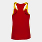 Camiseta Tirantes Joma Record Ii Rojo Amarillo - Rojo/Amarillo - Camiseta Tirantes Mujer 