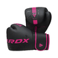 Guantes De Boxeo Rdx F6 - Rosa - Muay Thai Sparring Kickboxing MMA 