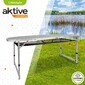Mesa Plegable Altura Regulable Para Camping Con Malla Aktive Mesa Plegable Altura Regulable Para Camping Con Malla Aktive