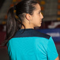 Camiseta Manga Corta Joma Championship Vi Turquesa Flúor Marino - Azul Claro/Azul Oscuro - Camiseta Manga Corta Mujer Camiseta Manga Corta Joma Championship Vi Turquesa Flúor Marino - Azul Claro/Azul Oscuro - Camiseta Manga Corta Mujer