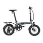 Bicicleta Plegable Vital Gym City 4 Speed Eovol - Gris 