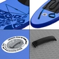 Ecd-germany Tabla Hinchable De Paddle Surf Sup Con Accesorios - Azul - Una fantástica tabla allround Ecd-germany Tabla Hinchable De Paddle Surf Sup Con Accesorios - Azul - Una fantástica tabla allround