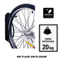 Soporte Bicicleta Pared Universal - negro Soporte Bicicleta Pared Universal - negro