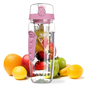 Botella Para Beber Con Inserto La Vague Vitality - Rosa - Botella Para Beber 