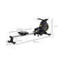Máquina De Remo Plegable Homcom A90-243 Máquina De Remo Plegable Homcom A90-243