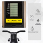 Máquina De Remo Plegable Homcom A90-243 Máquina De Remo Plegable Homcom A90-243