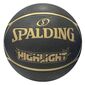 Spalding Highlight Black/gold Basquete Sz7 - Preto/Ouro Spalding Highlight Black/gold Basquete Sz7 - Preto/Ouro